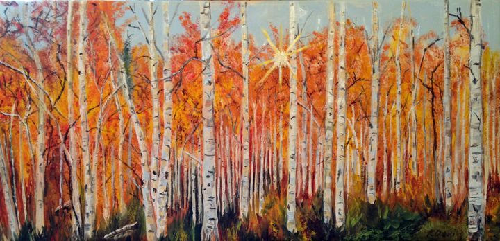 Birch Forest - Kate Davoli