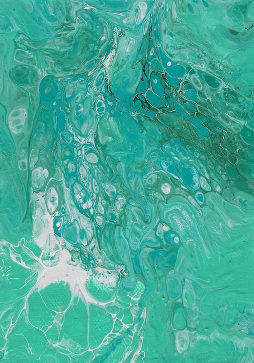Water Cells in Green - Chris Doyle