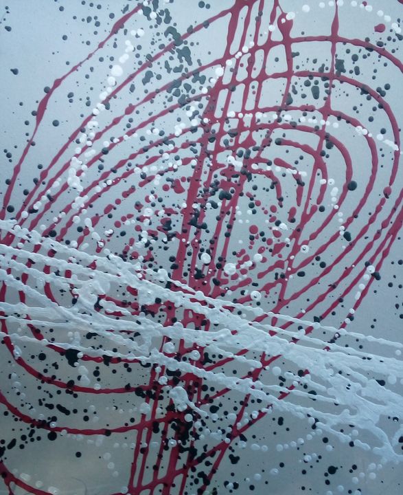 Red - Chris Doyle - Paintings & Prints, Abstract, Movement - ArtPal