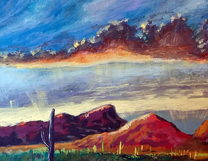 Sunrise After Storm W R Adams Fine Art Paintings And Prints