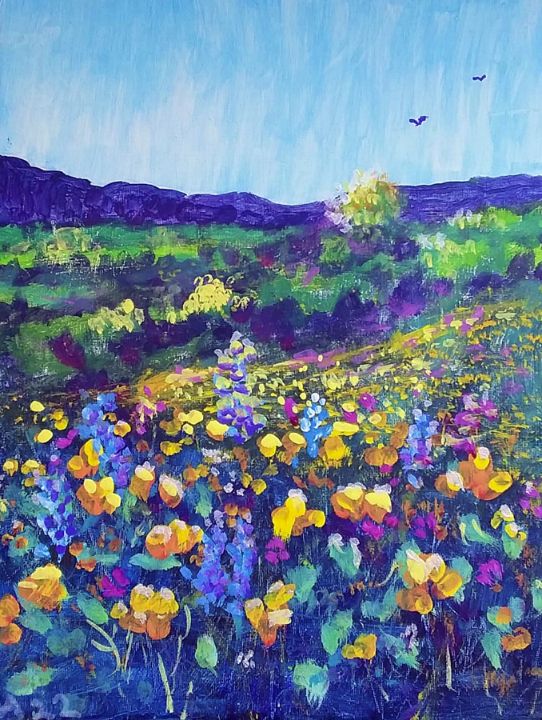 Wildflower Season #11 - W. R. Adams Fine Art