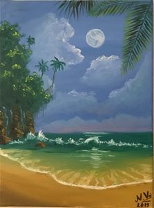 Full Moon. Sea Breeze.