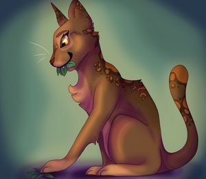 Firestar text template - Warrior cats - Digital Art, Childrens Art