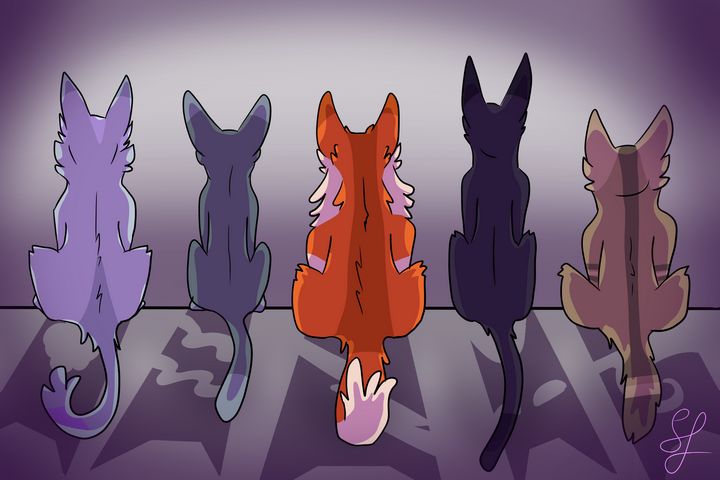 THe five clans - Warrior cats - Digital Art, Childrens Art, Other Childrens  Art - ArtPal