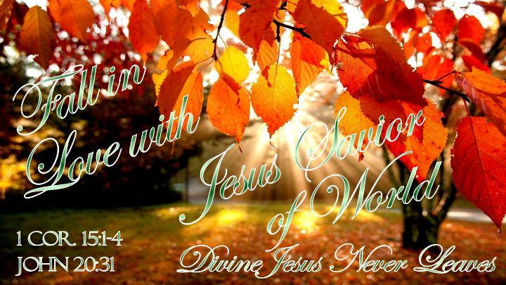 Fall In Love with Jesus 1 - Jesus Marketing & Country
