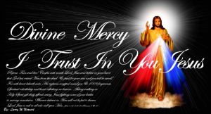 Divine Mercy I Trust In You Jesus II