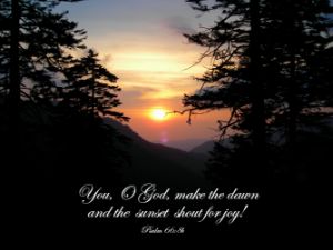 Dawn & Sunset for Joy! - Jesus Marketing & Country