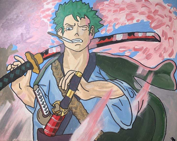 ZORO WANO PAINTING