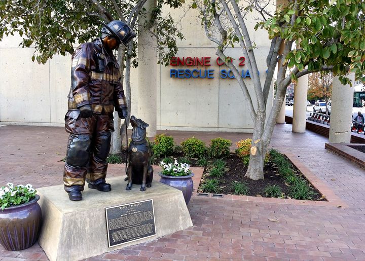 National Fire Dog Memorial - Attucks Adams