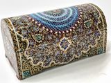 Miniature Persian jewelry box (Bone)