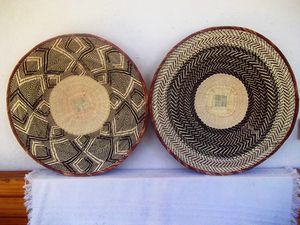 Wall art decor binga baskets - The Tribe