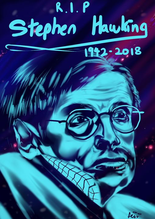 rip Stephen Hawking - Fevv