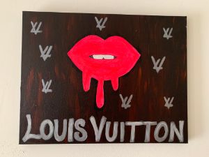 Louis Vuitton Lip Drip Canvas