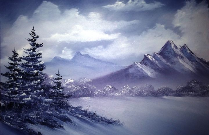 Along The Ridge - Ron Ragusa - Paintings & Prints, Landscapes & Nature ...