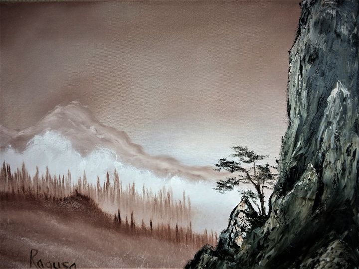 Rolling Fog - Ron Ragusa - Paintings & Prints, Landscapes & Nature ...