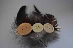 Feather Hair Clip - Fledgling Creations