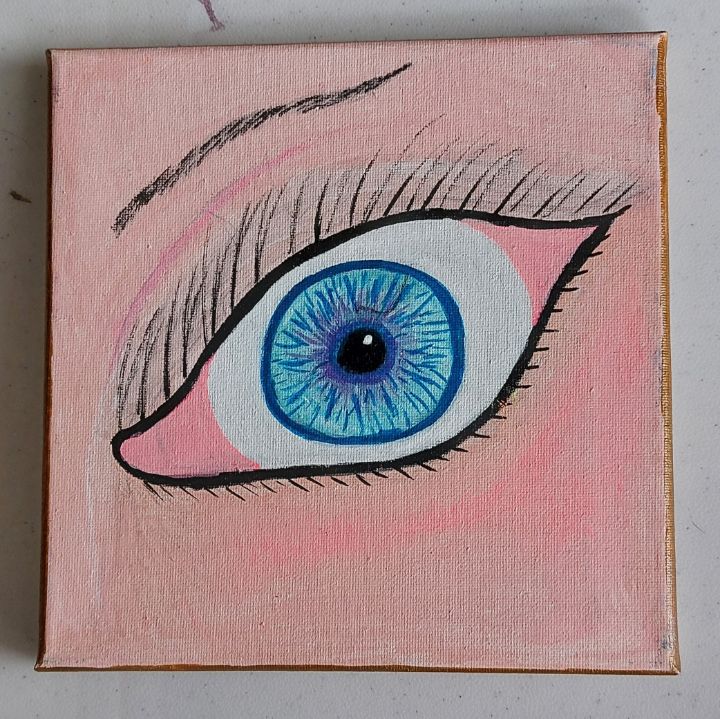 Eye See You - Wicked Stitch Creations - Paintings & Prints, Abstract, Color  - ArtPal