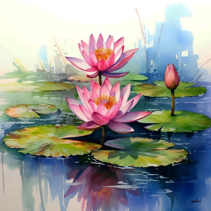 Lotus Flower Drawing - Step By Step Guide - Cool Drawing Idea-saigonsouth.com.vn