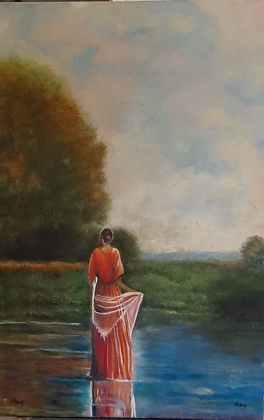 Maiden in the Water - Fourie - SA Colour Creations