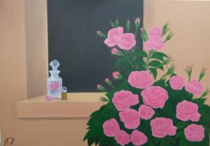 Sectarian Roses Maryam - Paintings & Prints, Drawings & Illustration