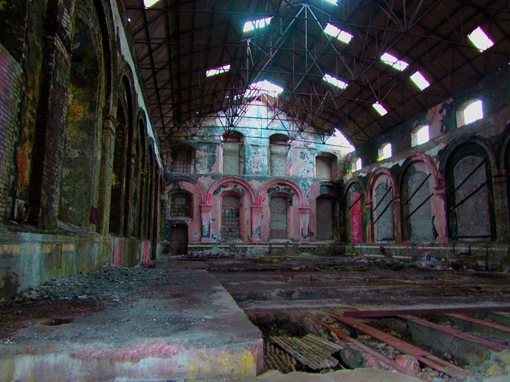 Abandoned Colliery Photoshop - Tahlia paige