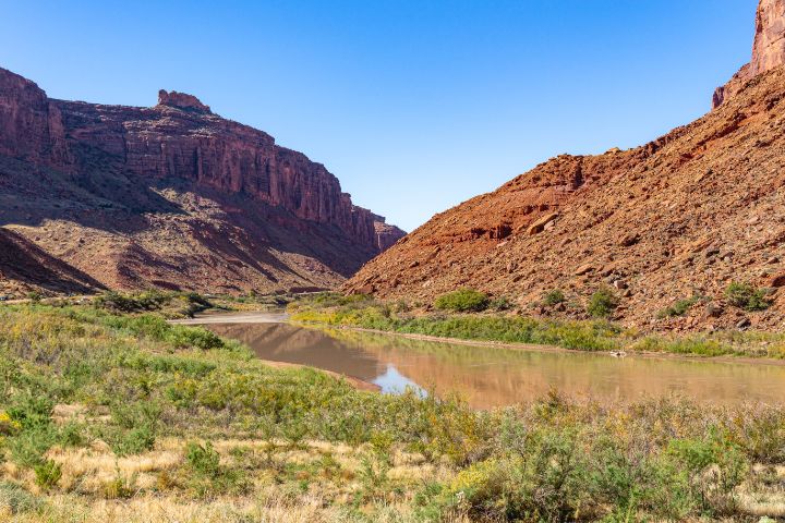Reflecting Moab Ridges - David Russell Photography