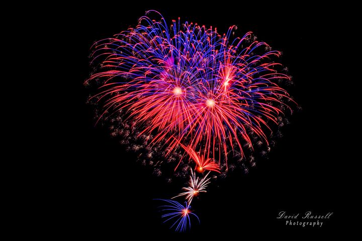 The Red White and Blue - David Russell Photography
