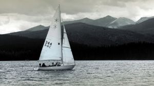 Solitary Sail - Brian Kerls Photography