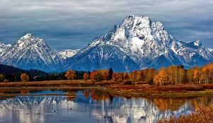 Oxbow Bend and Mount Moran in Grand - Brian Kerls Photography