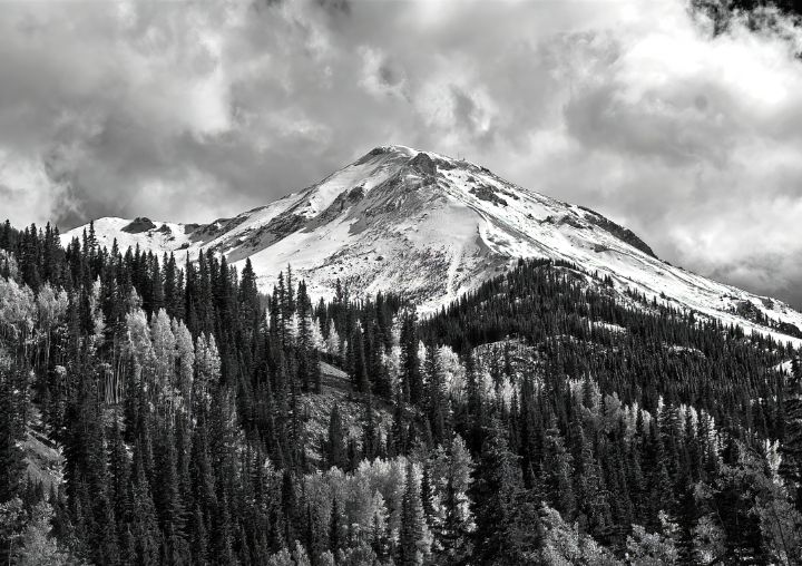 Red Mountain Snow - Brian Kerls Photography