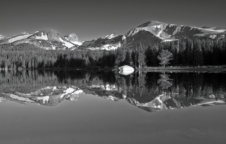 Peaks In The Mirror - Brian Kerls Photography