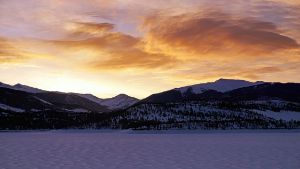Summit Winter Sunrise - Brian Kerls Photography