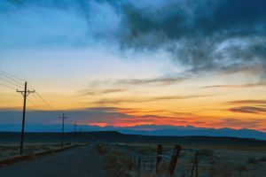 Sunset Road - Brian Kerls Photography