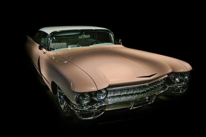 Pink Caddy Coupe - Brian Kerls Photography