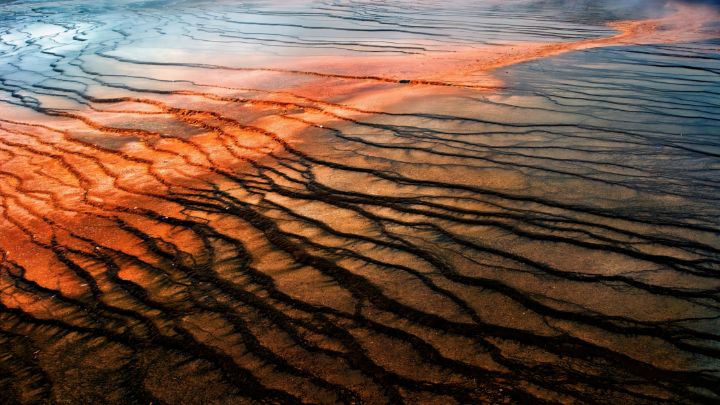 Grand Prismatic Abstract - Brian Kerls Photography