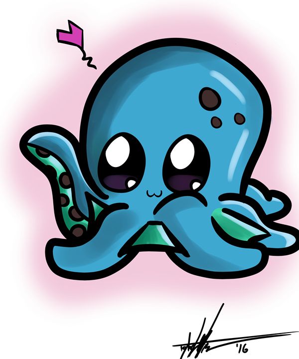 Cute Octopus by jedec on DeviantArt
