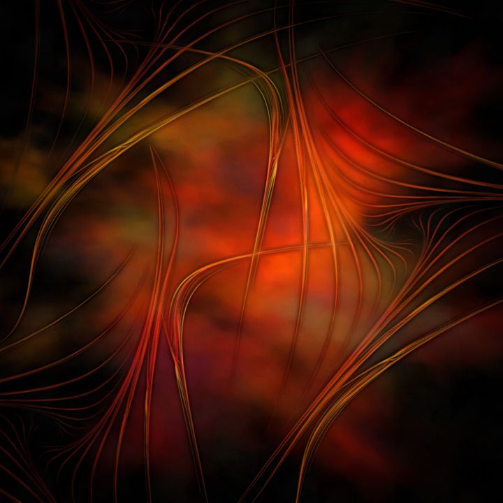 Abstract in red colors - rolffimages