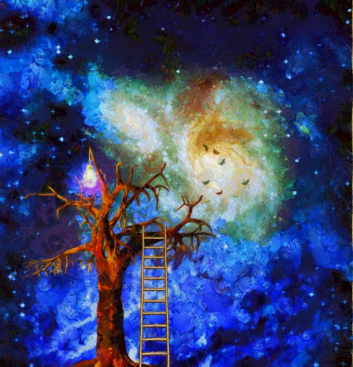 The tree of wisdom - rolffimages - Digital Art & AI, Abstract ...