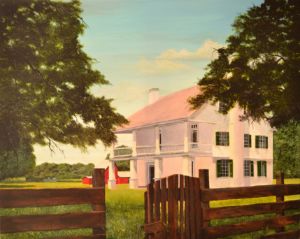 Couret Farm House - Fine Art by Ron Landry