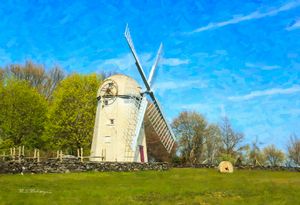 Historic Jamestown, R.I. Windmill