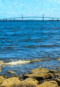 The Claiborne Pell Bridge, Newport
