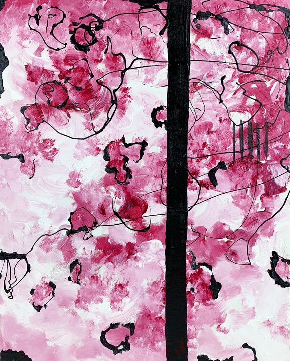 "Spring" 2018 - The Awkward Bean - Paintings &amp; Prints, Abstract, Color ...