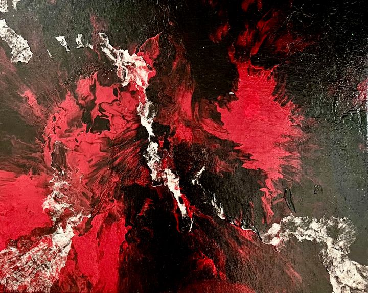 Untitled 3 - The Awkward Bean - Paintings &amp; Prints, Abstract, Movement ...