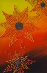 Sunflower Swirls - Dena Marie Art