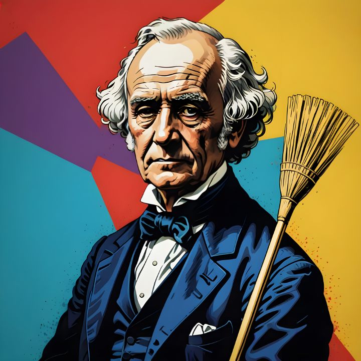 Martin Van Buren - Paw's Arts - Digital Art & AI, Politics & Patriotism ...