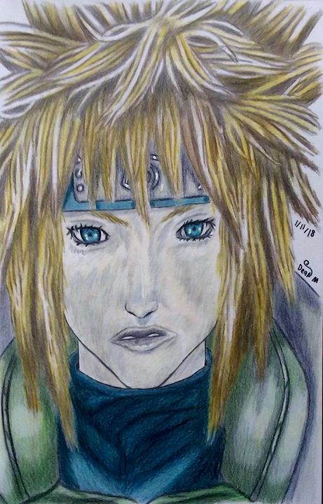 HOW TO DRAW MINATO - NARUTO 