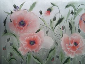 Dancing Poppies. Left part.