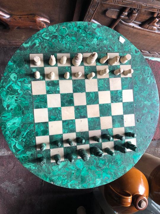 Malaika African Chess Board - Ferichi Gallery - Sculptures