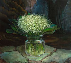 Lilies of the valley for Cinderella - Sergey Lesnikov art