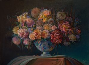 Grand bouquet, smaller version. - Sergey Lesnikov art